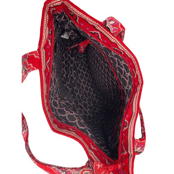 Vera Bradley Morgan Tote in Frankly Scarlett Shoulder Bag NWOT - Picture 8 of 11